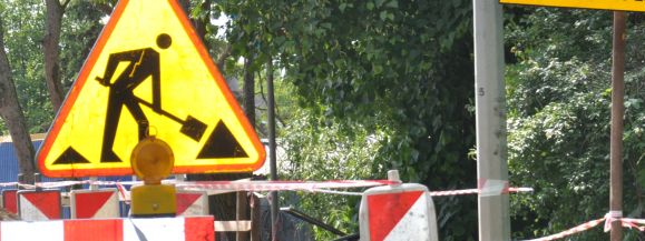 Roboty drogowe na Partyzant&oacute;w