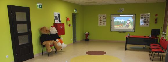Straż Pożarna otwiera salę "OGNIK"
