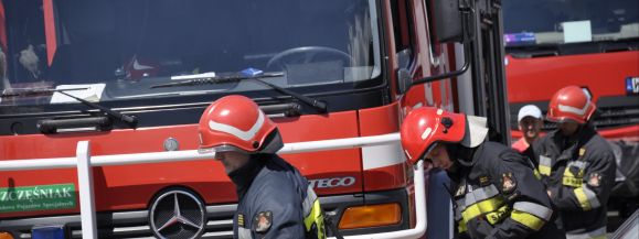 Groźny wypadek w Iganiach. Motocyklista w ciężkim stanie 