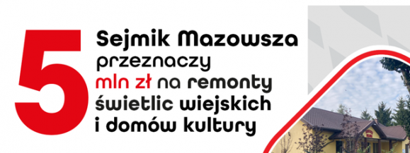   Mazowsze przeznaczy 5 mln zł na rozw&oacute;j lokalnych miejsc integracji