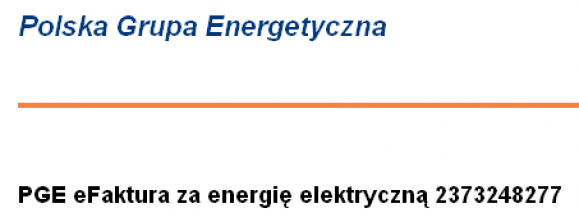 PGE ostrzega przed groźnymi mailami!