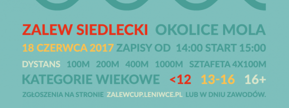 Puchar w pływaniu "Zalew Cup" 2017