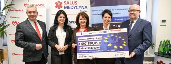 Prawie 1,7 mln zł z UE na ochronę zdrowia w regionie siedleckim