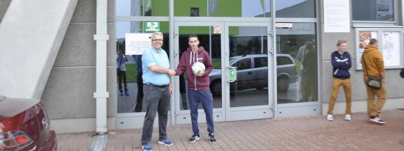 Daniel odebrał nagrodę