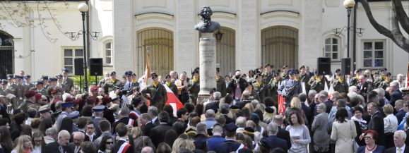 Obchody 225 rocznicy uchwalenia Konstytucji 3 Maja w Siedlcach (zdjęcia)