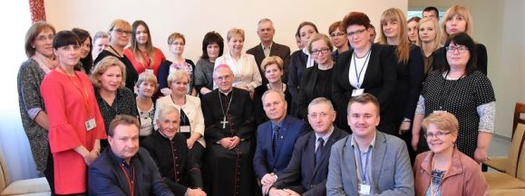 Biskup odwiedził Urząd Gminy Wiśniew