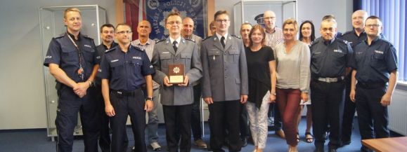 "Rzecznik prasowy" Policji żegna się ze służbą