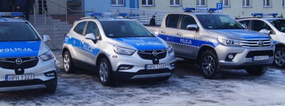 Nowe radiowozy dla siedleckiej Policji
