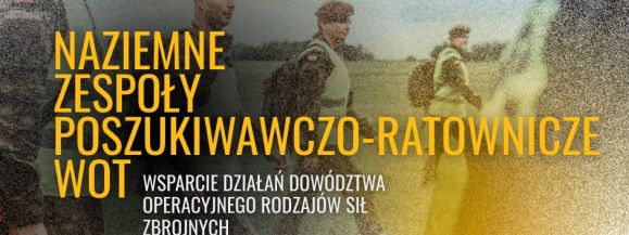 Naziemny Zespół Poszukiwawczo-Ratowniczy 5 Mazowieckiej Brygady Obrony Terytorialnej prowadzi działania