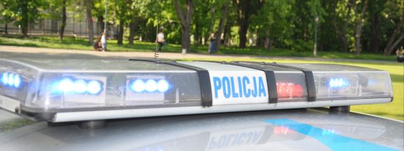 Jazdę zakończył w witrynie sklepu