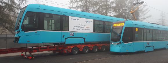 Pierwsze tramwaje z siedleckiego Stadlera już w Ostrawie