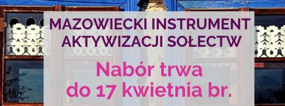 RUSZA WSPARCIE DLA SOŁECTW!