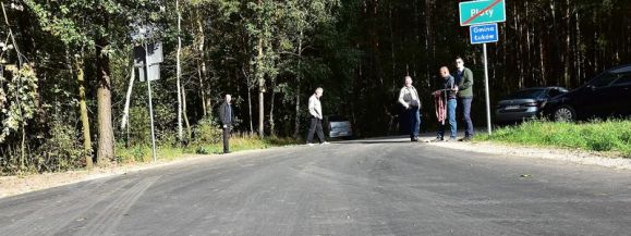 Kolejny asfalt na terenie gminy Wiśniew