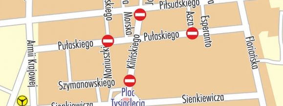 Zamknięte ulice