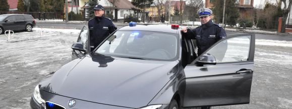 Nieoznakowane BMW serii 3 już w siedleckiej Policji (film)