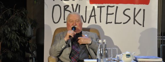 Lecha Wałęsa w Siedlcach