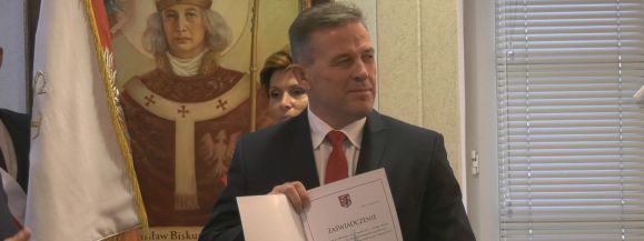 Andrzej Sitnik oficjalnie prezydentem Siedlec (film)