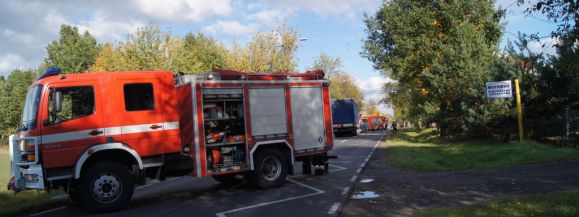 Całkowicie zablokowana droga nr 698 w Stoku Lackim