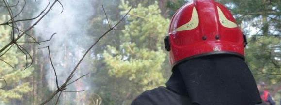 Pożar obory w Głuchowie 