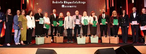 91 projekt&oacute;w do realizacji w Budżecie Obywatelskim Mazowsza