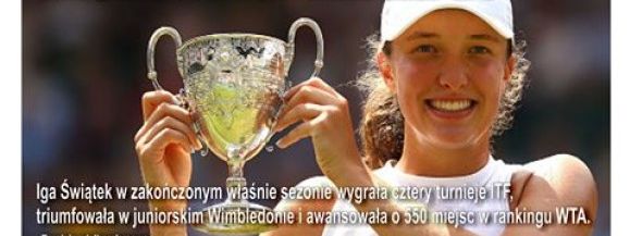 Zwyciężczyni Wimbledonu i Roland Garos w Siedlcach
