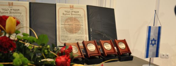 Ambasador Izraela uhonorowała Sprawiedliwych...