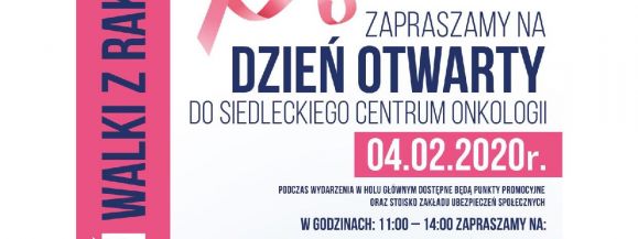 Światowy Dzień Walki z Rakiem w Siedleckim Centrum Onkologii