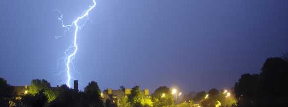 Pioruny w okolicach Siedlec