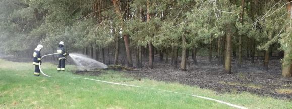 Pożar ścioły w Gostchorzy