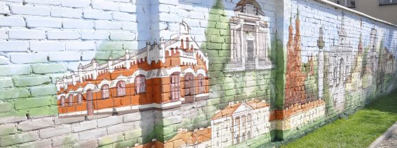 Mural na pożegnanie