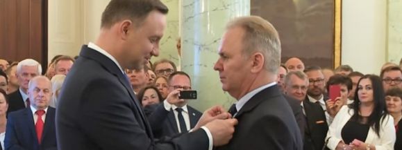 W&oacute;jt Krzysztof Kryszczuk odznaczony przez Prezydenta RP