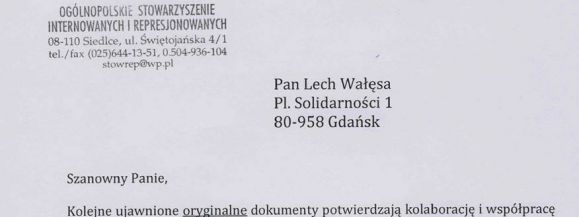 Stowarzyszenie z Siedlec żąda, by Wałęsa oddał pieniądze
