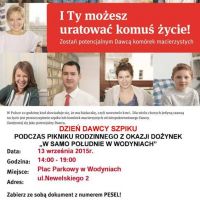 I Ty możesz uratować komuś życie ! Akcja w Wodyniach 